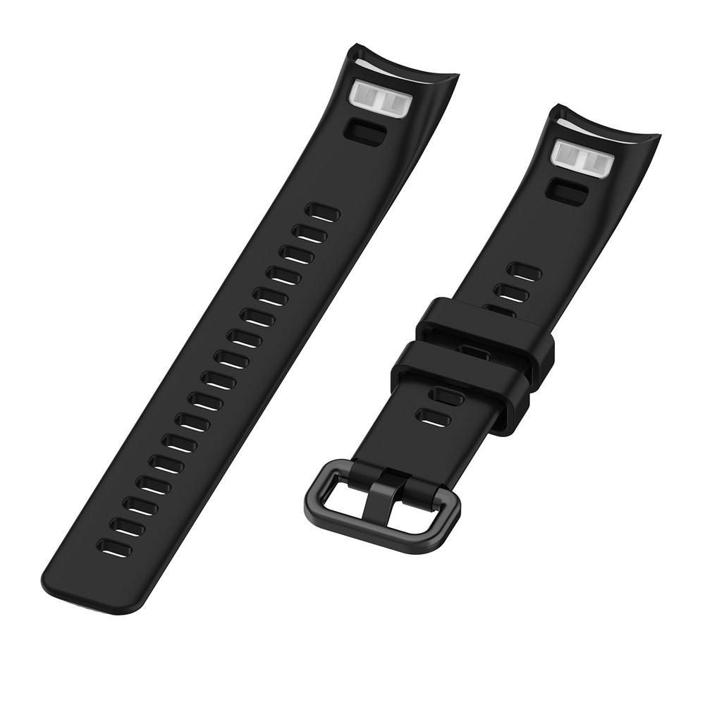 Per Huawei Honor Band 4 Silicone Orologio Cinturino Da Polso Di Ricambio, Lunghezza: 95,6 + 124,8 Mm - Nero-2