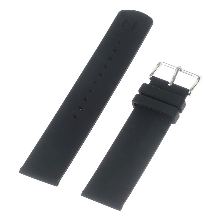 Universal Silicone Watch Band Strap for Motorola Moto 360 46mm (2nd gen)/Samsung Gear 2-1