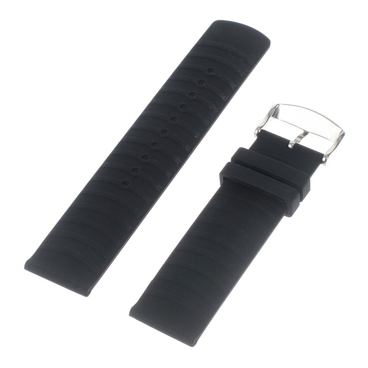 Universal Silicone Watch Band Strap for Motorola Moto 360 46mm (2nd gen)/Samsung Gear 2-2