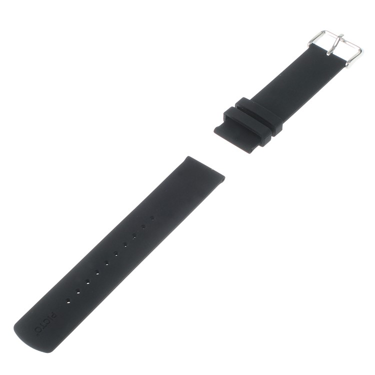 Universal Silicone Watch Band Strap for Motorola Moto 360 42mm (2nd gen)/Samsung Galaxy Gear S2 Classic SM-7320-3