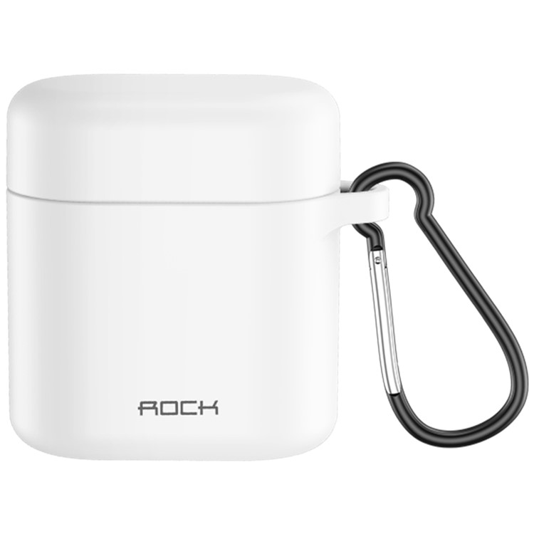 

ROCK HUAWEI HONOR Wireless Earphone Silicone Protective Case with Buckle for Huawei/Apple/Samsung/Xiaomi Etc - White, Honor 9i (2018)