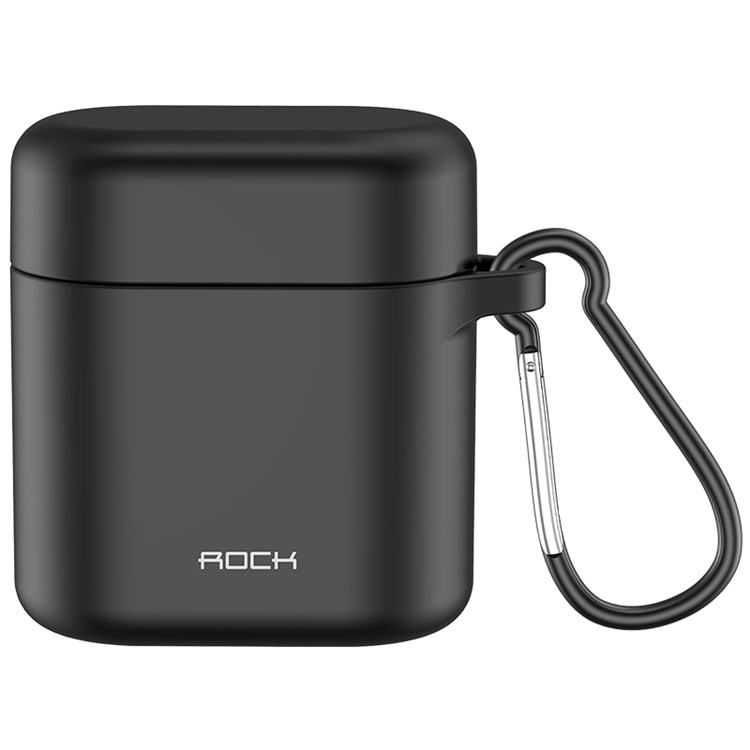 

ROCK HUAWEI HONOR Беспроводной Силиконовый Защитный Чехол Для Наушников С Пряжкой Для Huawei / Apple / Samsung / Xiaomi И Т. Д. - Черный, Honor 9i (2018)
