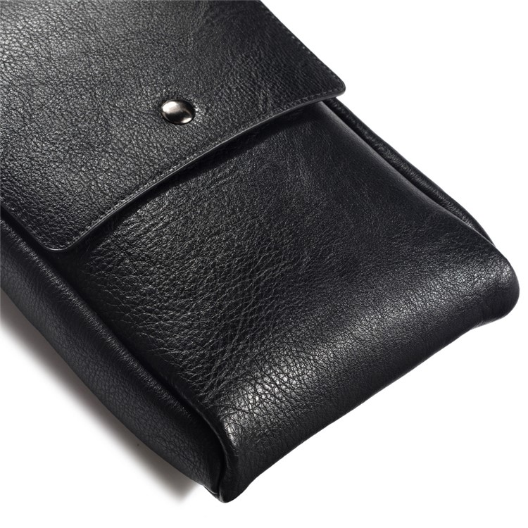 Crossbody Bag Mini Shoulder Bag Wallet Purse Phone Pouch for 7.1-inch Cellphones - Black-8
