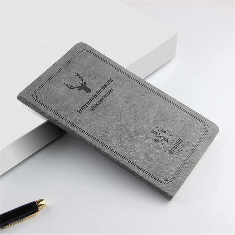 Deer Pattern Auto Wake Sleep PU Leather PC Case for Huawei Honor Waterplay 10-inch - Grey-10
