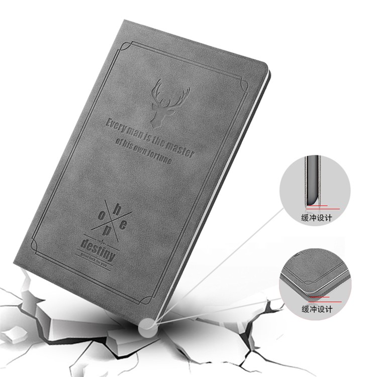 Deer Pattern PU Leather PC Stand Tablet Cover for Huawei MediaPad M5 10 (10.8")/MediaPad M5 (Pro) 10.8" - Grey-11