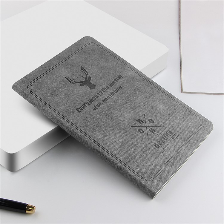 Deer Pattern PU Leather Stand Auto Wake Sleep Tablet Shell for Samsung Galaxy Tab S4 10.5 SM-T830/T835/T837 - Grey-8