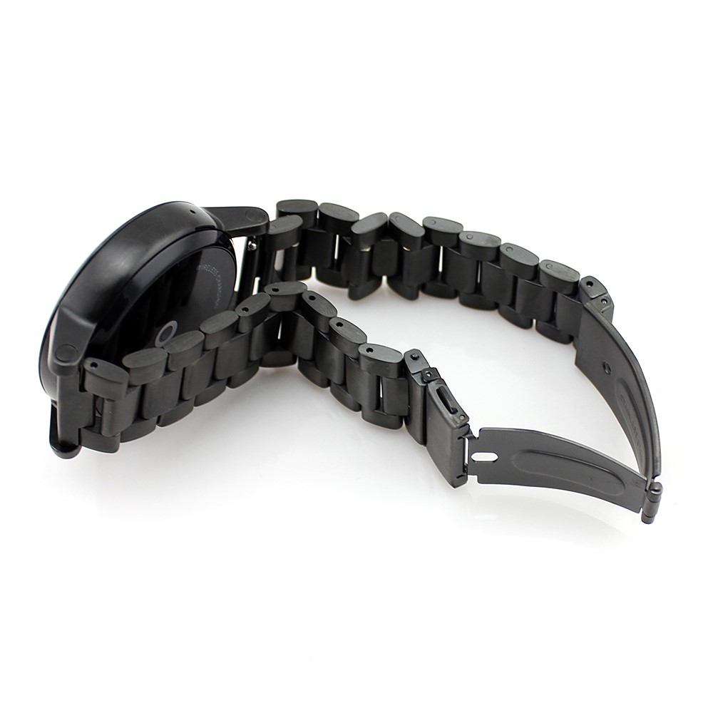 Pulseira de aço inoxidável para Samsung Gear S2 Classic R732 - negro-4