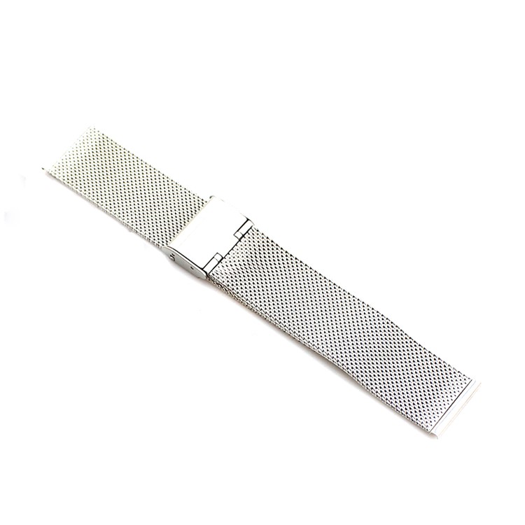 20mm Mesh Metal Watchband Armband Für Samsung Galaxy Gear S2 Classic SM-R732 - Silberfarbe-5