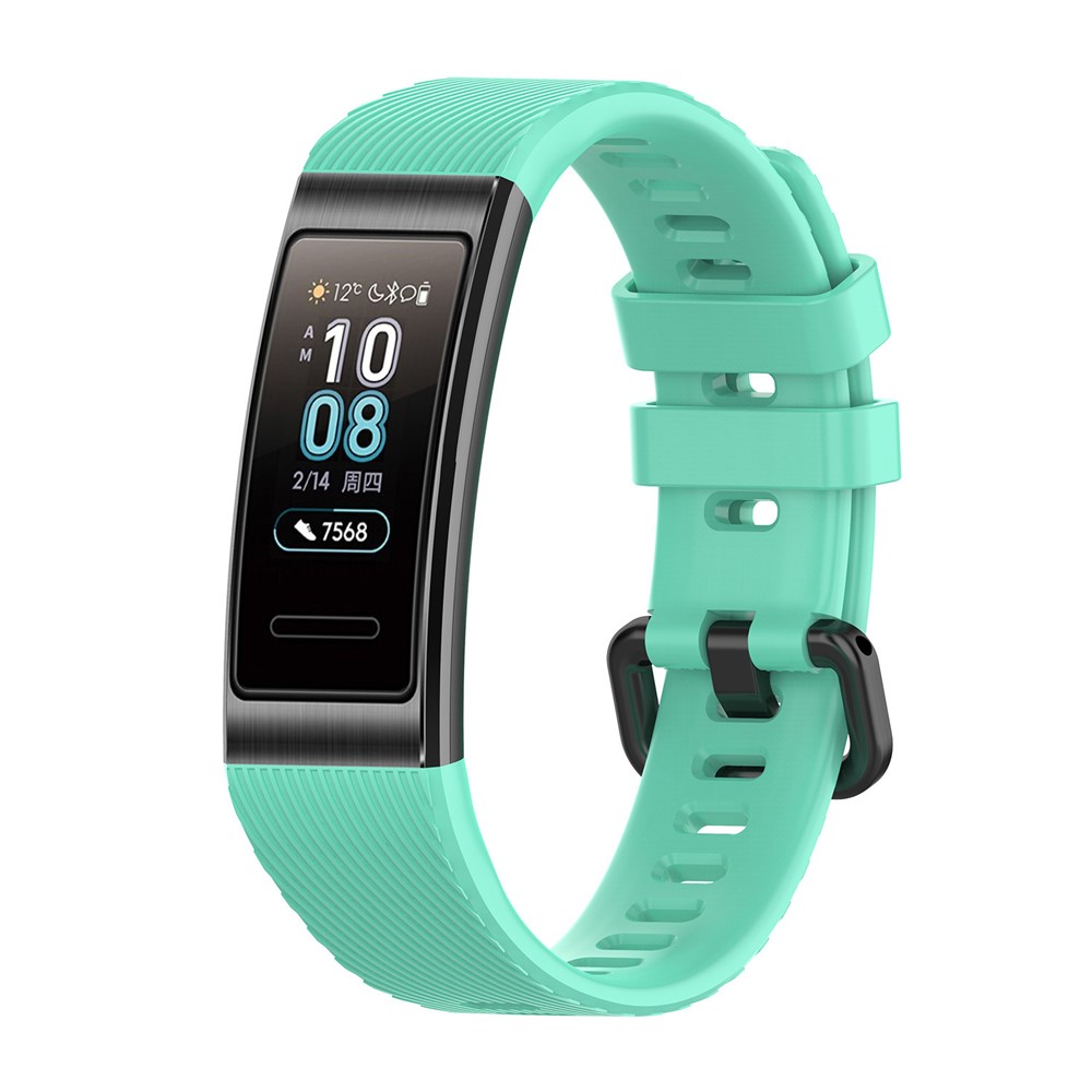 TPU Smart Bracelet Strap Replacement Band for Huawei Band 4 Pro - Cyan-2