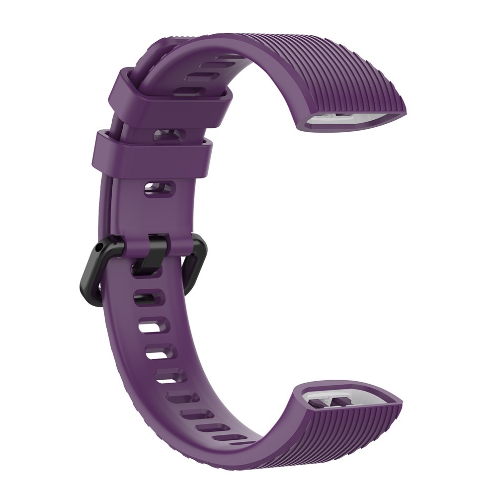 TPU Smart Bracelet Strap Replacement Band for Huawei Band 4 Pro - Purple-3