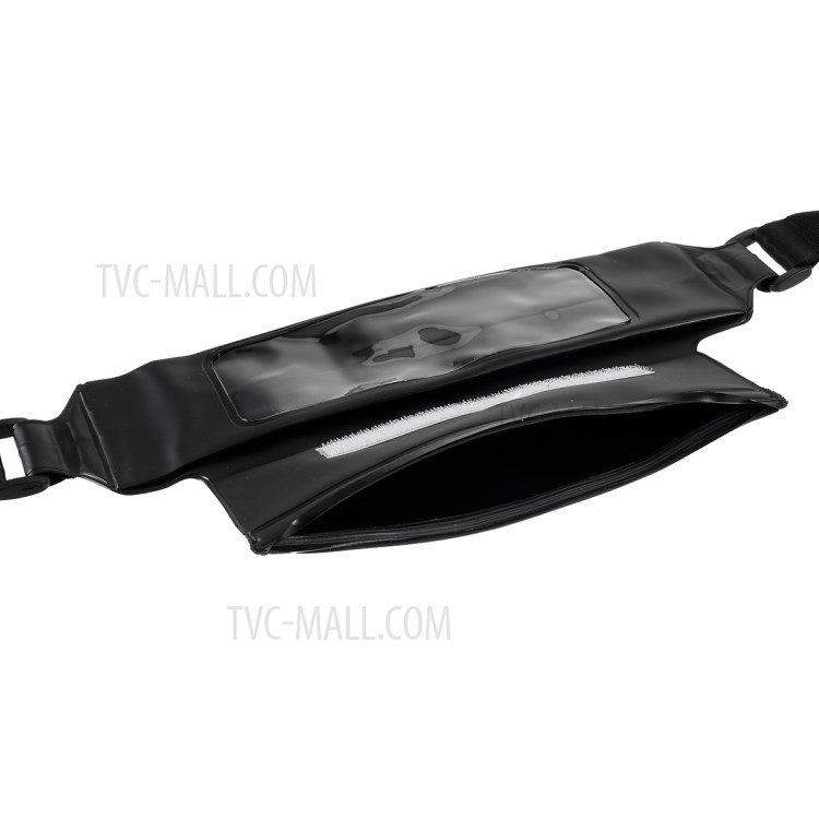 Screen Touchable Waist Belt Pocket Phone Bag Pouch - Black-4