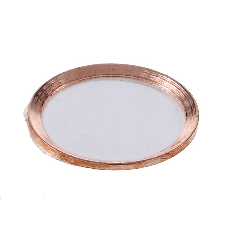 Touch ID Home Button Sticker Fingerprint Identification for iPhone 6s Plus / 6s / 6 Plus / 5s - White / Rose Gold Color-2