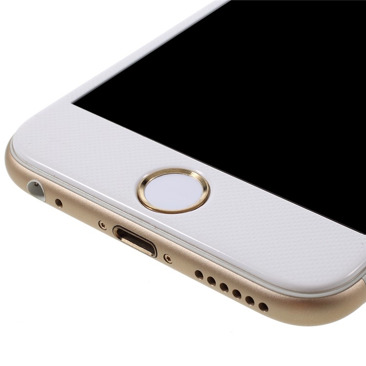 Touch ID Home Button Sticker Fingerprint Identification for iPhone 6s Plus / 6s / 6 Plus / 5s - White / Champagne Gold Color-1