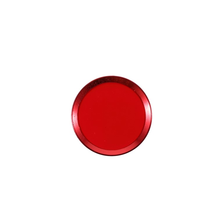 Touch ID Sensor Home Button Protective Sticker Fingerprint Identification for iPhone 7 Plus/7/6S Plus/6S/6 Plus/6/SE/5S - Red-1