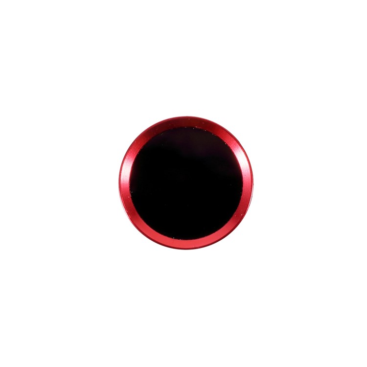 ID Sensor Home Button Protection Sticker Fingerprint Identification for iPhone 7 Plus/7/6S Plus/6S/6 Plus/6/SE/5S - Red + Black-1