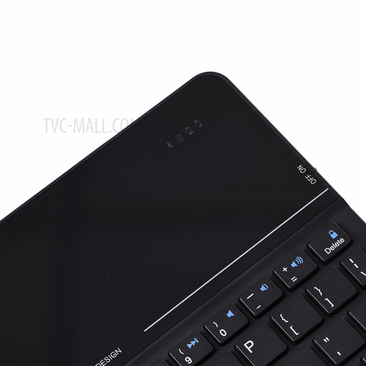 Removable Tempered Glass Surface Bluetooth Keyboard Leather Stand Cover for iPad Pro 11-inch (2020) (2018)-12