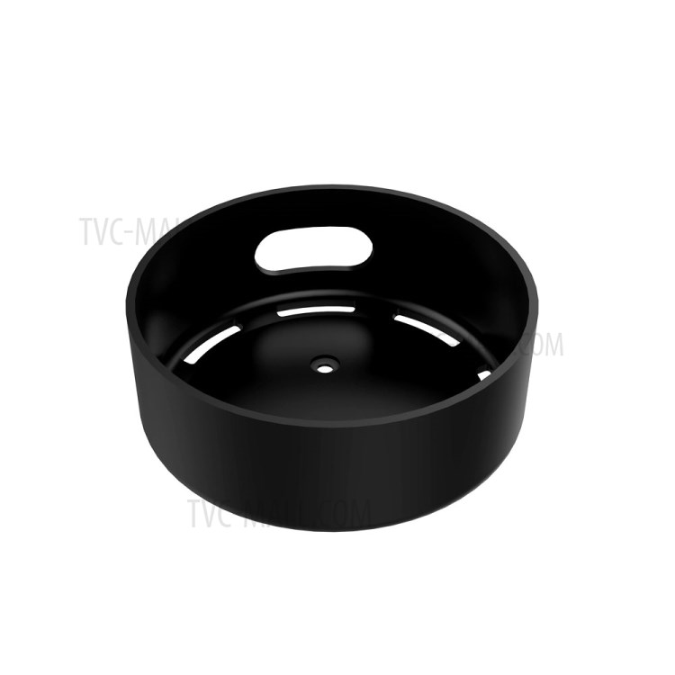 Silicone Case Protective Cover Bottom with Iron Piece for Amazon Echo Dot 2 Bluetooth Speaker - Black-2