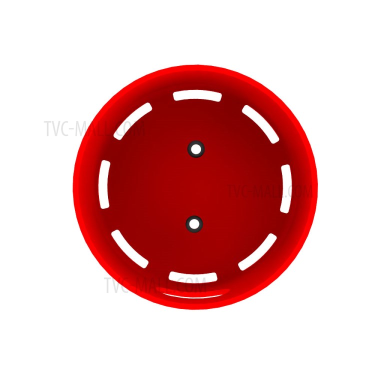 Silicone Case Protective Cover Bottom with Iron Piece for Amazon Echo Dot 2 Bluetooth Speaker - Red-3
