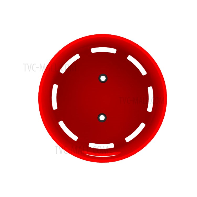 Silicone Case Protective Cover Bottom with Iron Piece for Amazon Echo Dot 2 Bluetooth Speaker - Red-3