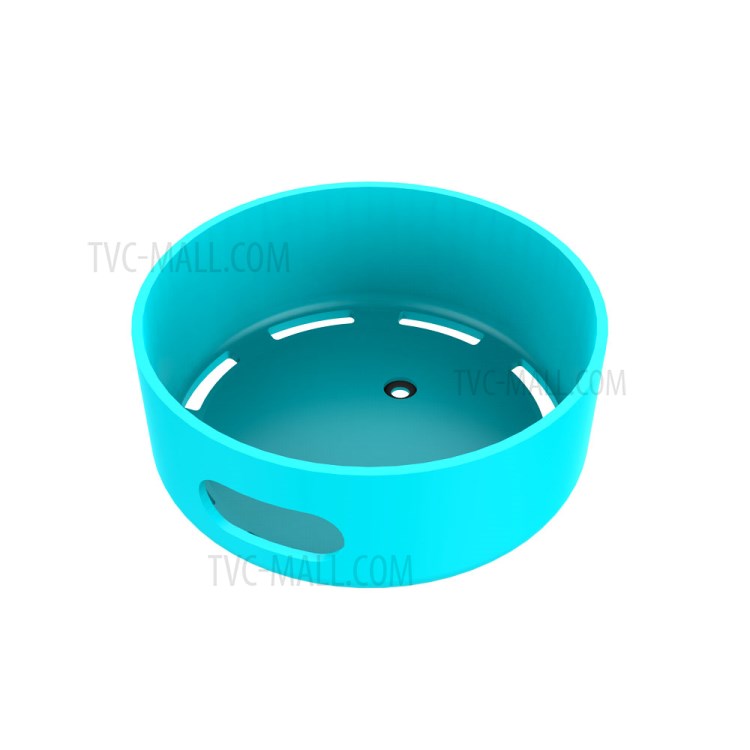 Silicone Case Protective Cover Bottom with Iron Piece for Amazon Echo Dot 2 Bluetooth Speaker - Blue-2