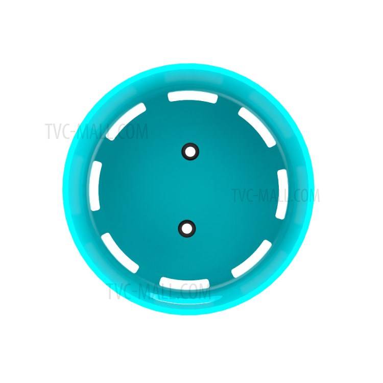 Silicone Case Protective Cover Bottom with Iron Piece for Amazon Echo Dot 2 Bluetooth Speaker - Blue-3