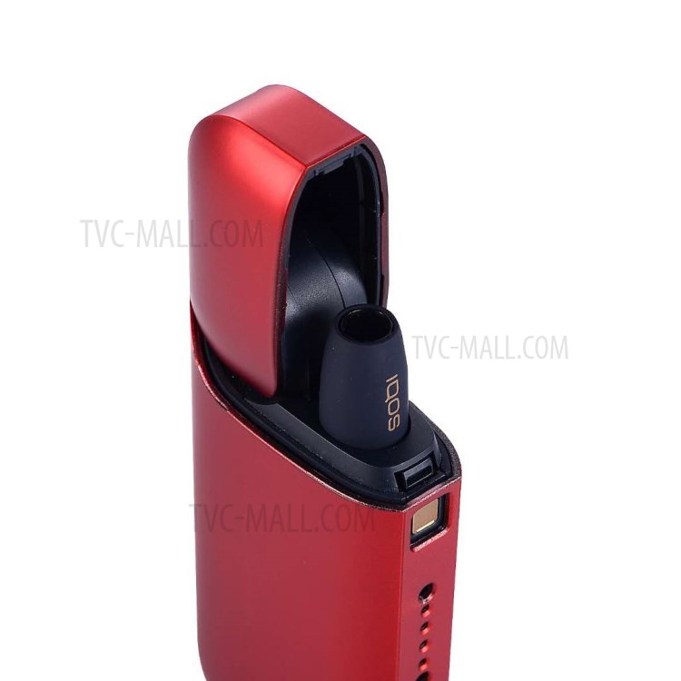 Ultra-slim PC Cover Case E-Cigarette Accessories for IQOS 3/IQO 2.4 Plus - Red-3