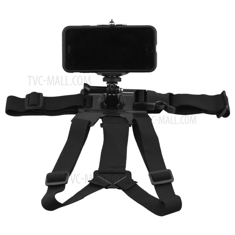 For Smart Phone Picture Shooting Sports Action Cameras Universal Chest Belt Strap Mount-2