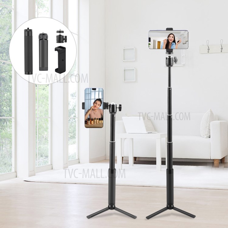 Extension Pole Bracket Floor Vibrato Live Desktop Outdoor Photography Mobile Phone Tripod-1