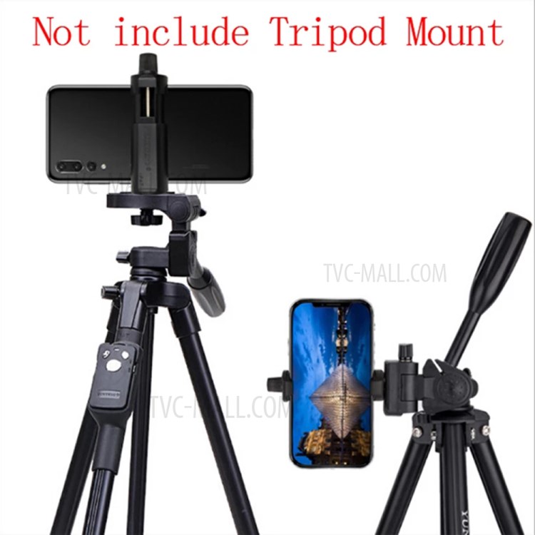 5208 Expandable Phone Tripod Mount Adapter Clip Support Holder Vertical Horizontal for Android iPhone-9