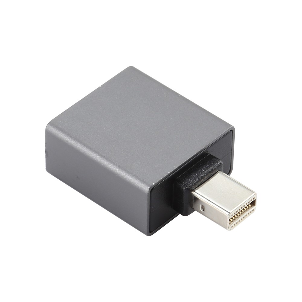 Aluminum Alloy Converter DP Female to Mini DP Male Adapter-2
