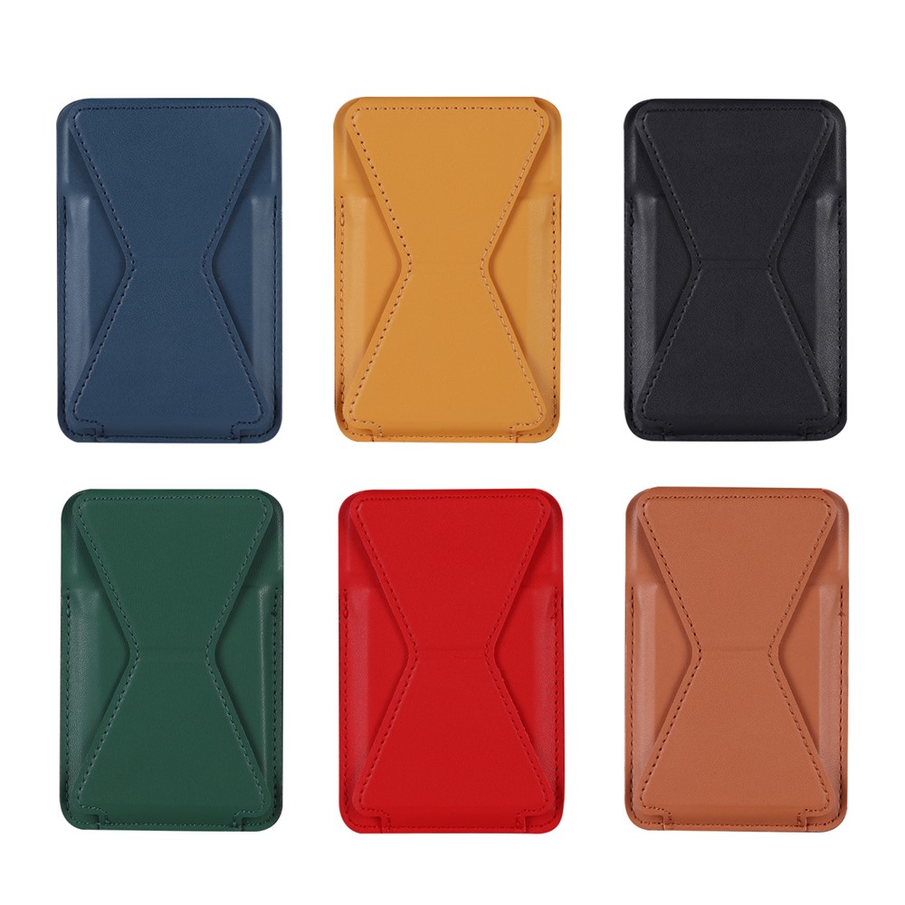 Quality Leather Card Holder Kickstand Phone Case for iPhone 12/12 Pro/12 Pro Max - Black-5
