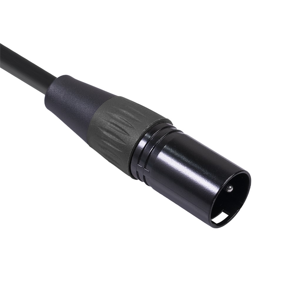 Double XLR Male Y Splitter Cord to 3.5mm Male Mini Headphone Jack Audio Cable 5m-5