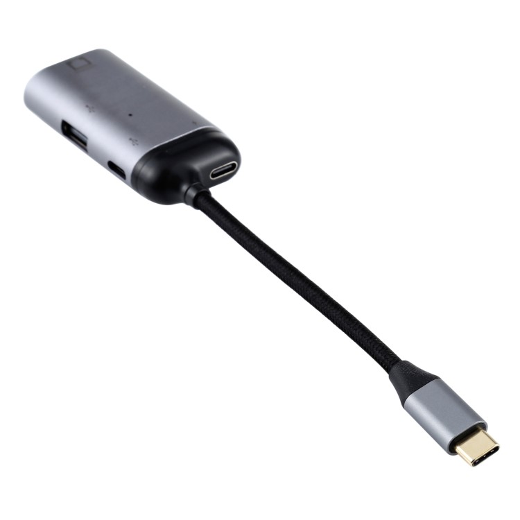 4 in 1 USB-C Type-C to Gigabit Ethernet Adapter Converter Cable for MacBookPro/MacBook Air/iPad-2