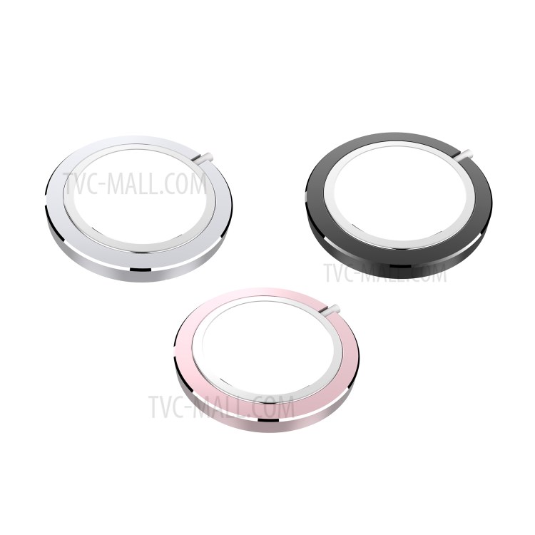 Wireless Charger Metal Protective Case for iPhone 12 Series Magsafe Charger - Black-5
