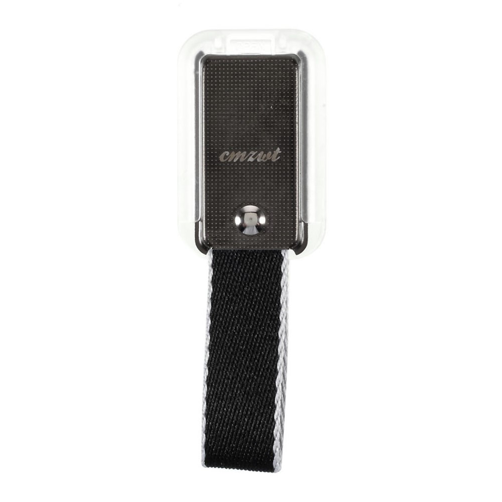 A2 Car Bracket Magnetic Adsorption Mobile Phone Finger Grip Loop - Black-2