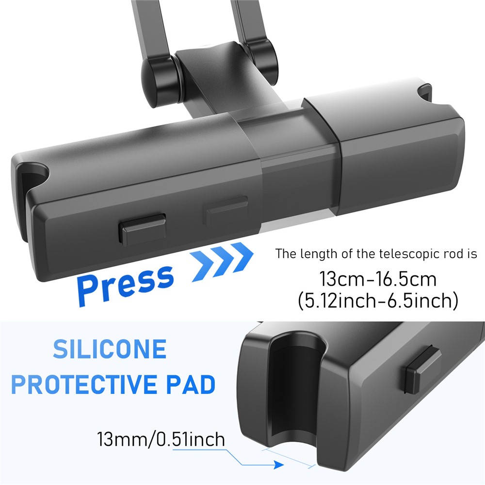 SK048 Universal Car Headrest Phone Holder Vehicle Back Seat Mount Phone Tablet Bracket-5