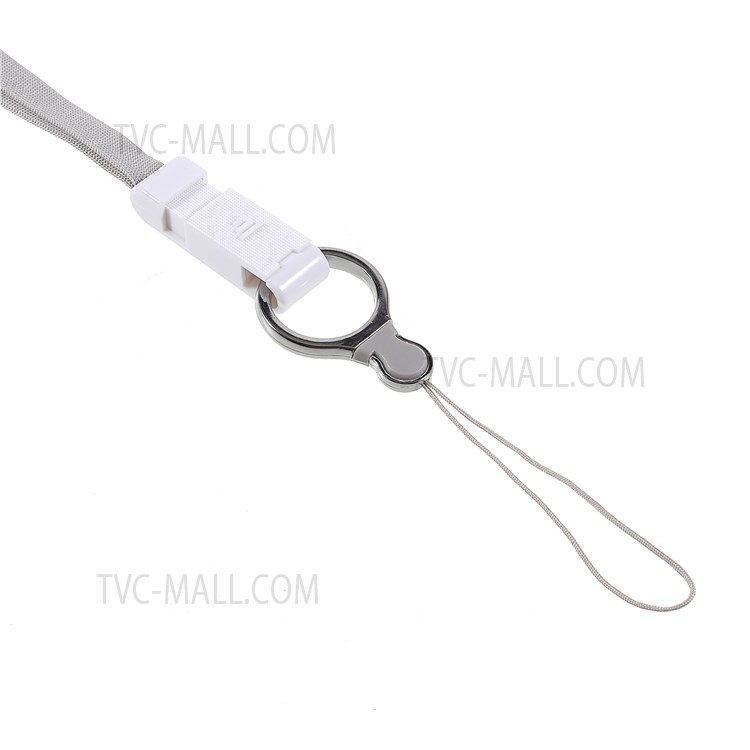 7Pcs/Pack Mobile Phone Case Lanyard ID Card Badge Neck Strap with Detachable Ring Holder-15