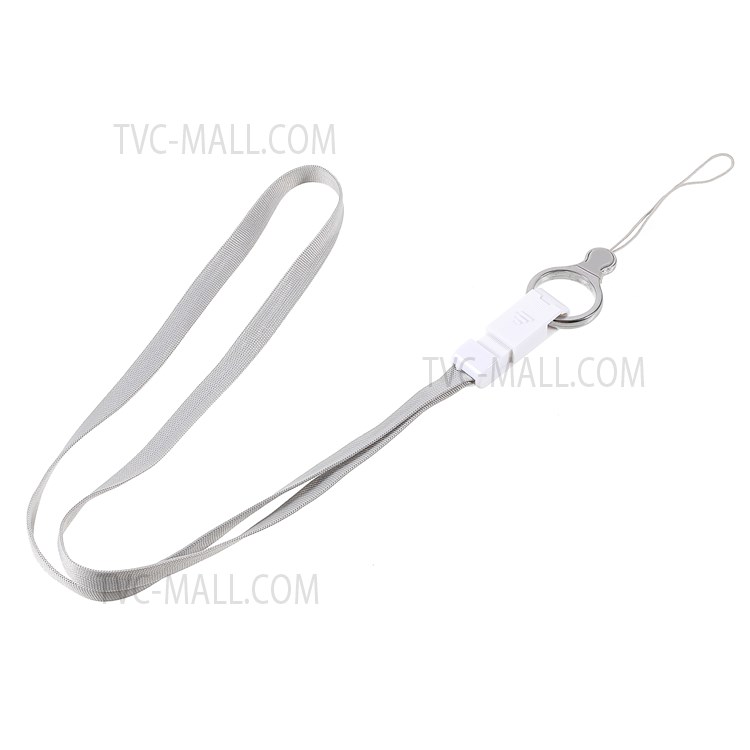 7Pcs/Pack Mobile Phone Case Lanyard ID Card Badge Neck Strap with Detachable Ring Holder-16