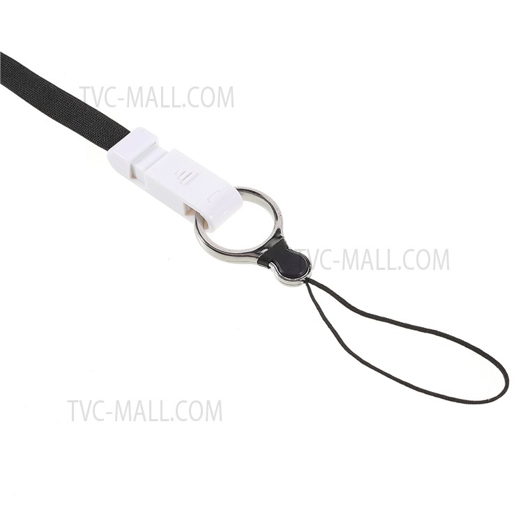 7Pcs/Pack Mobile Phone Case Lanyard ID Card Badge Neck Strap with Detachable Ring Holder-3
