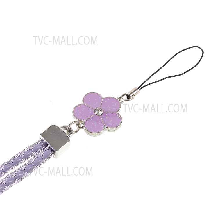 7Pcs/Pack Braided Phone Case Wrist Strap Camera Keys Toys Hanging Rope Hand Lanyard-12