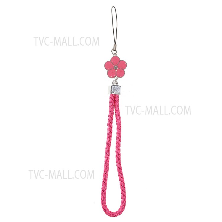 7Pcs/Pack Braided Phone Case Wrist Strap Camera Keys Toys Hanging Rope Hand Lanyard-14