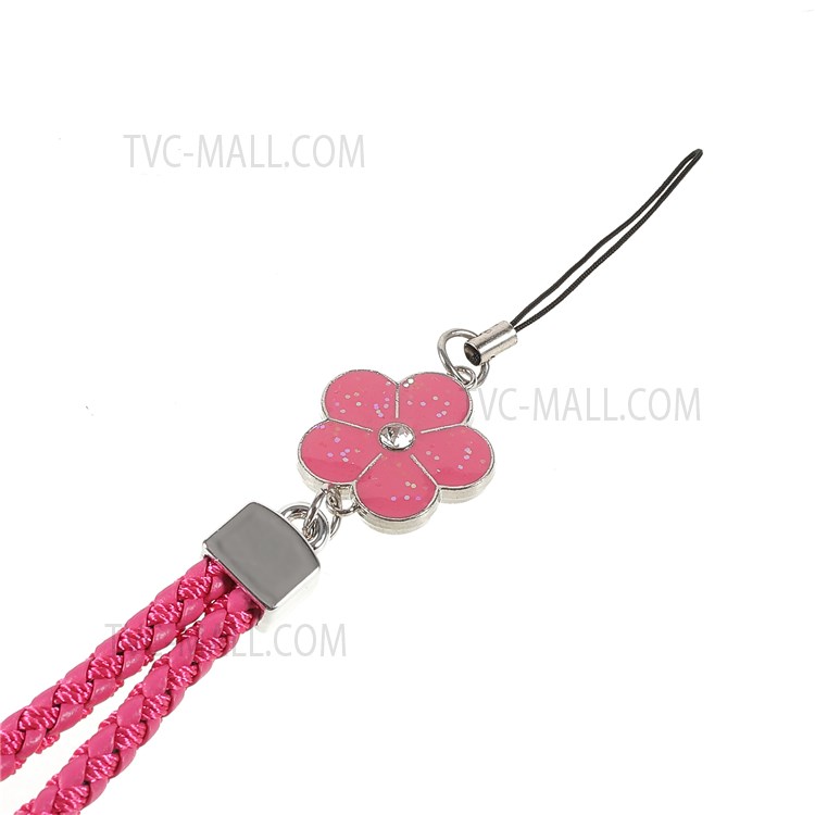 7Pcs/Pack Braided Phone Case Wrist Strap Camera Keys Toys Hanging Rope Hand Lanyard-15