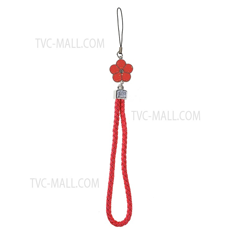 7Pcs/Pack Braided Phone Case Wrist Strap Camera Keys Toys Hanging Rope Hand Lanyard-8