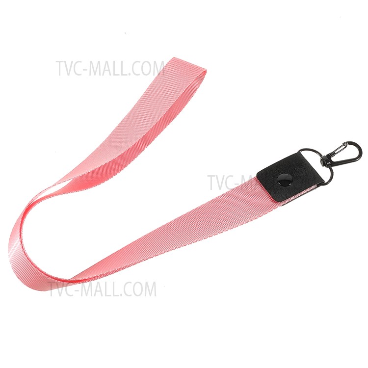 5Pcs/Pack 2.5cm Width Solid Color ID Badge Lanyard Staff Work Card Hanging Rope Phone Case Strap-13