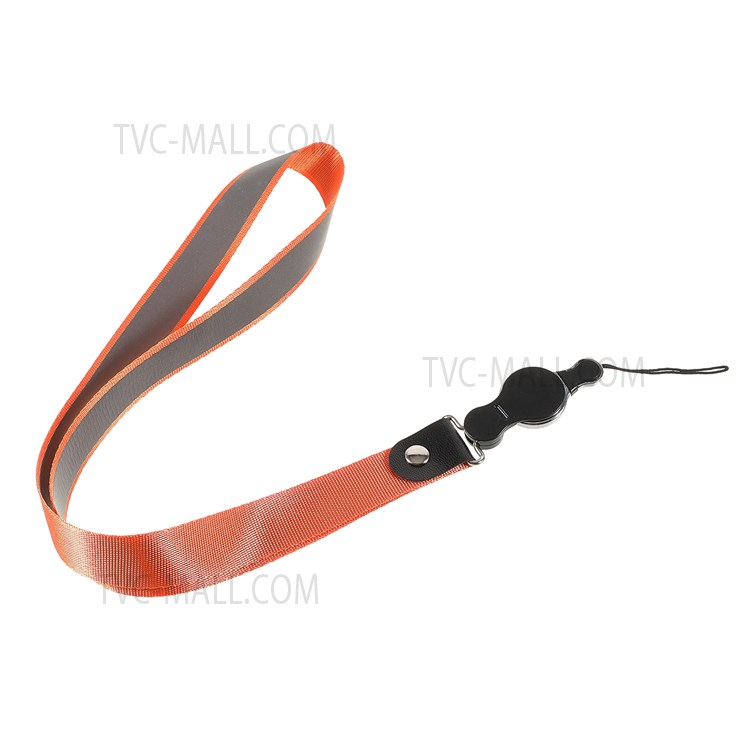 9Pcs/Pack Color Contrast Detachable Finger Ring Phone Case Lanyard ID Card Badge Hanging Strap Rope-11