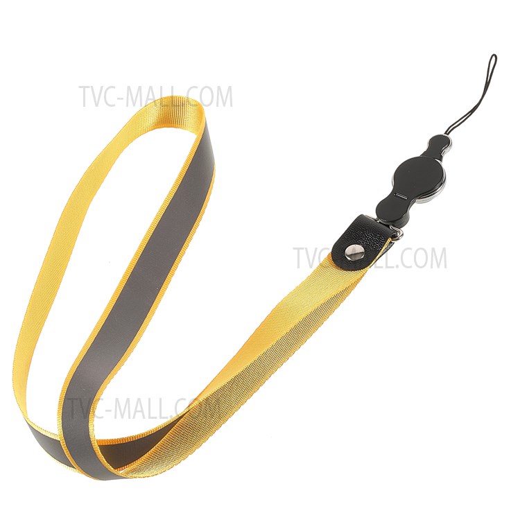9Pcs/Pack Color Contrast Detachable Finger Ring Phone Case Lanyard ID Card Badge Hanging Strap Rope-19