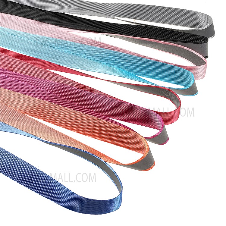 9Pcs/Pack Color Contrast Detachable Finger Ring Phone Case Lanyard ID Card Badge Hanging Strap Rope-20
