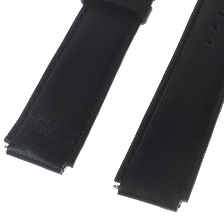 Genuine Leather Smartwatch Band for Huawei Watch - Black-2
