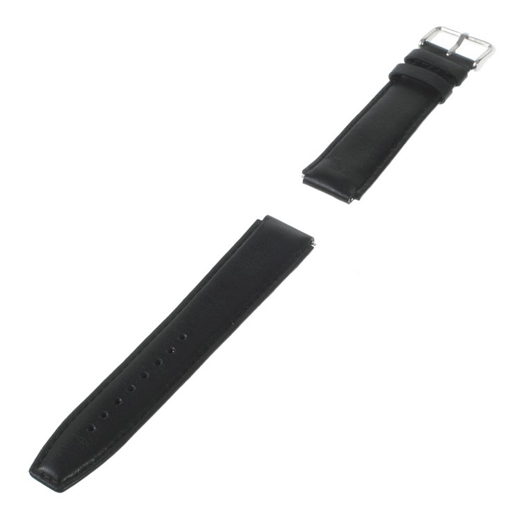 Genuine Leather Smartwatch Band for Huawei Watch - Black-3