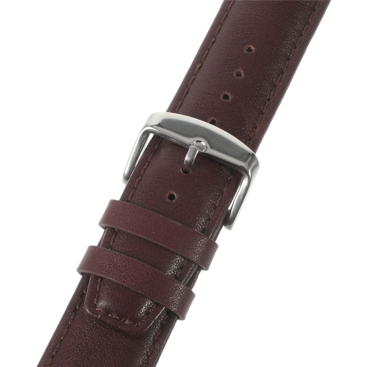 Genuine Leather Smartwatch Band for Huawei Watch - Coffee-3